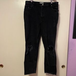 Abercrombie 90’s Straight Ultra High Rise